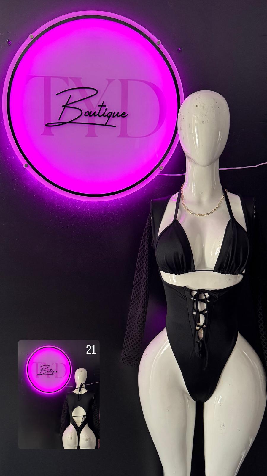 Talla Unica Negro #21