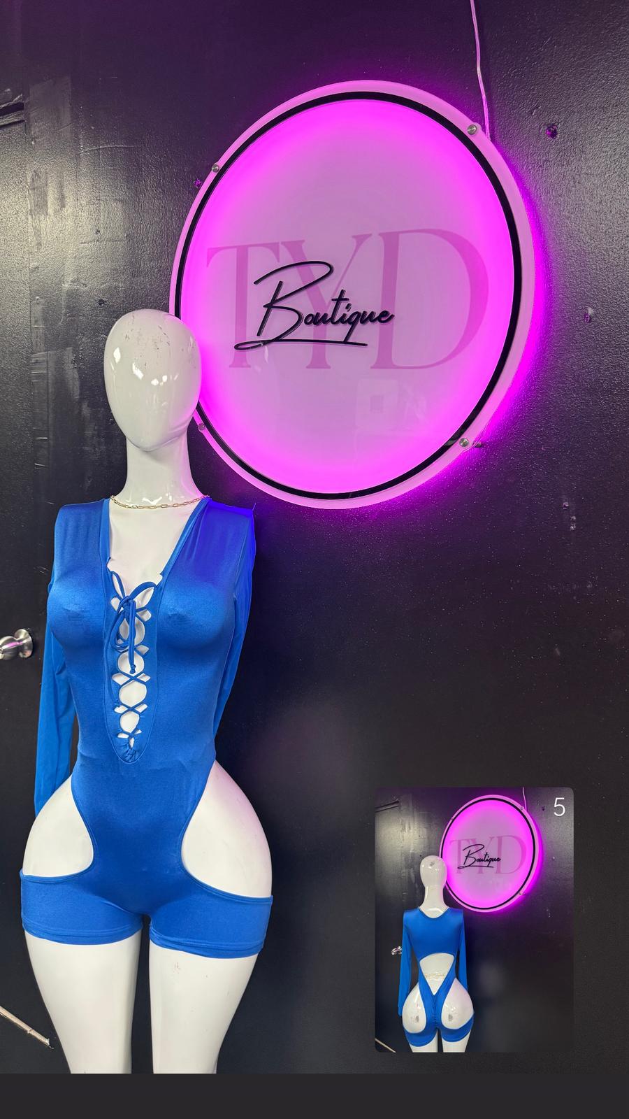 Talla Unica Azul #5