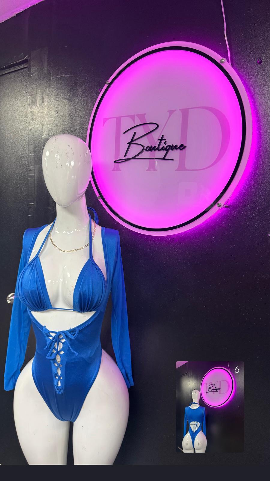 Talla Unica Azul #6