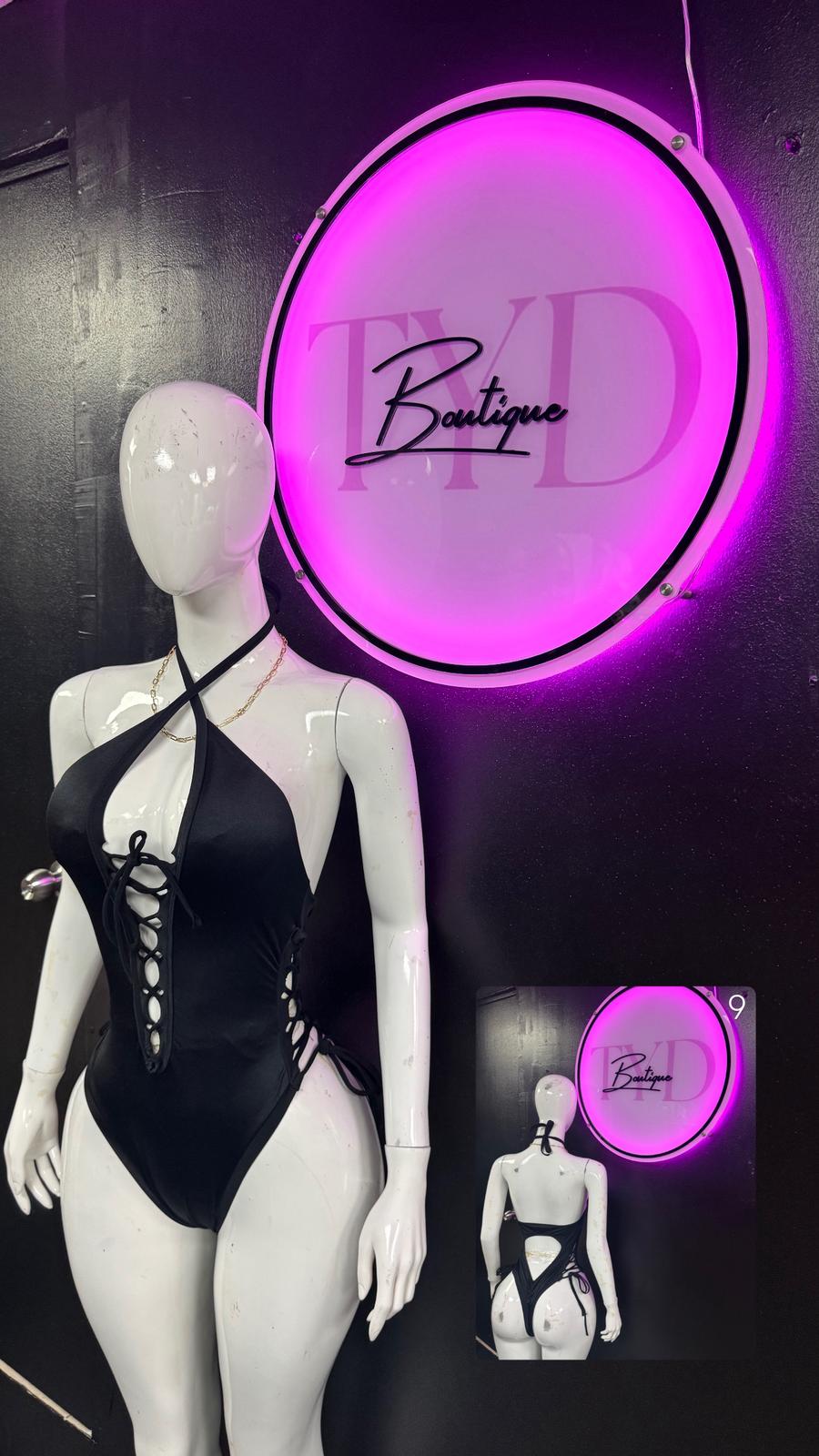 Talla Unica Negro #9