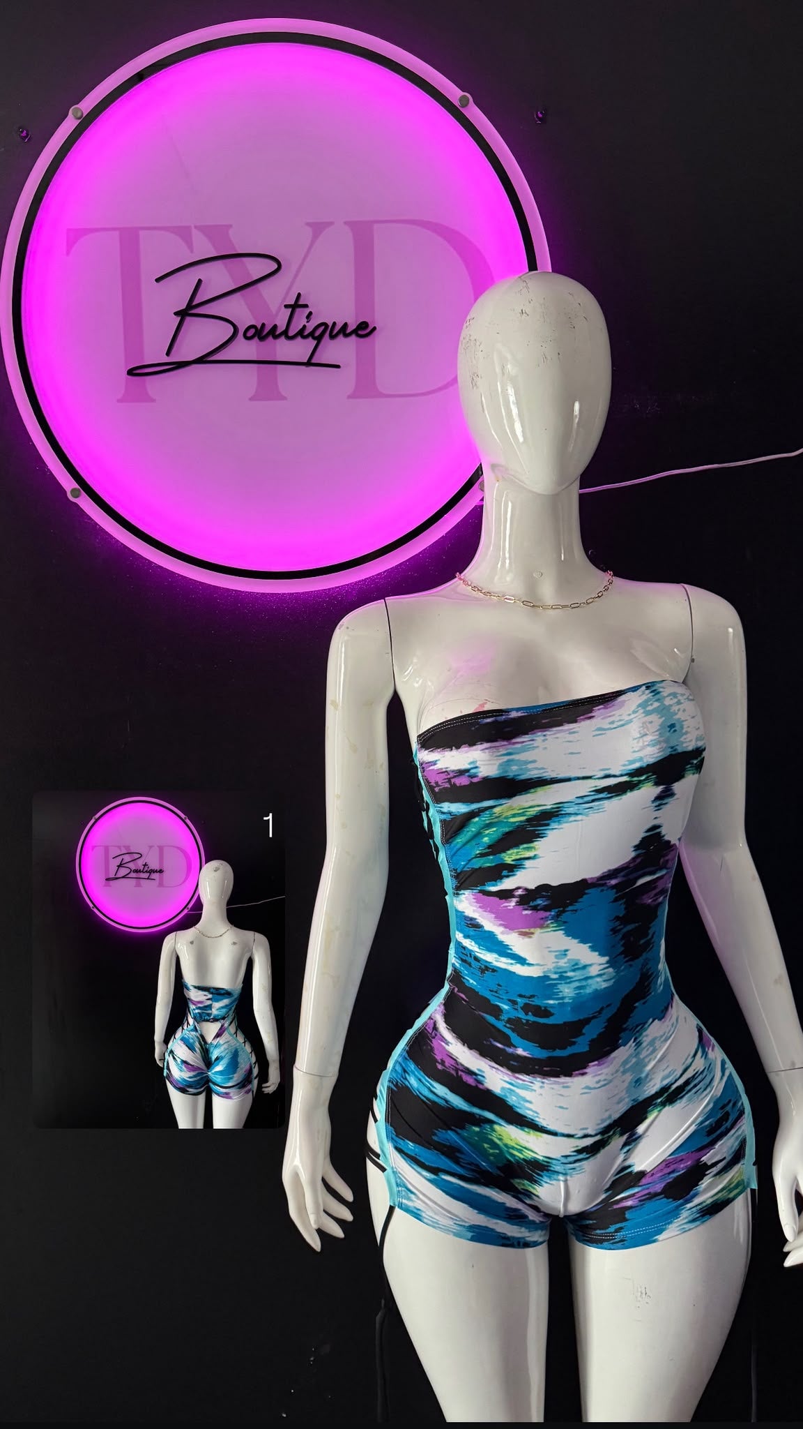 Talla Unica Print 💙💜 #1