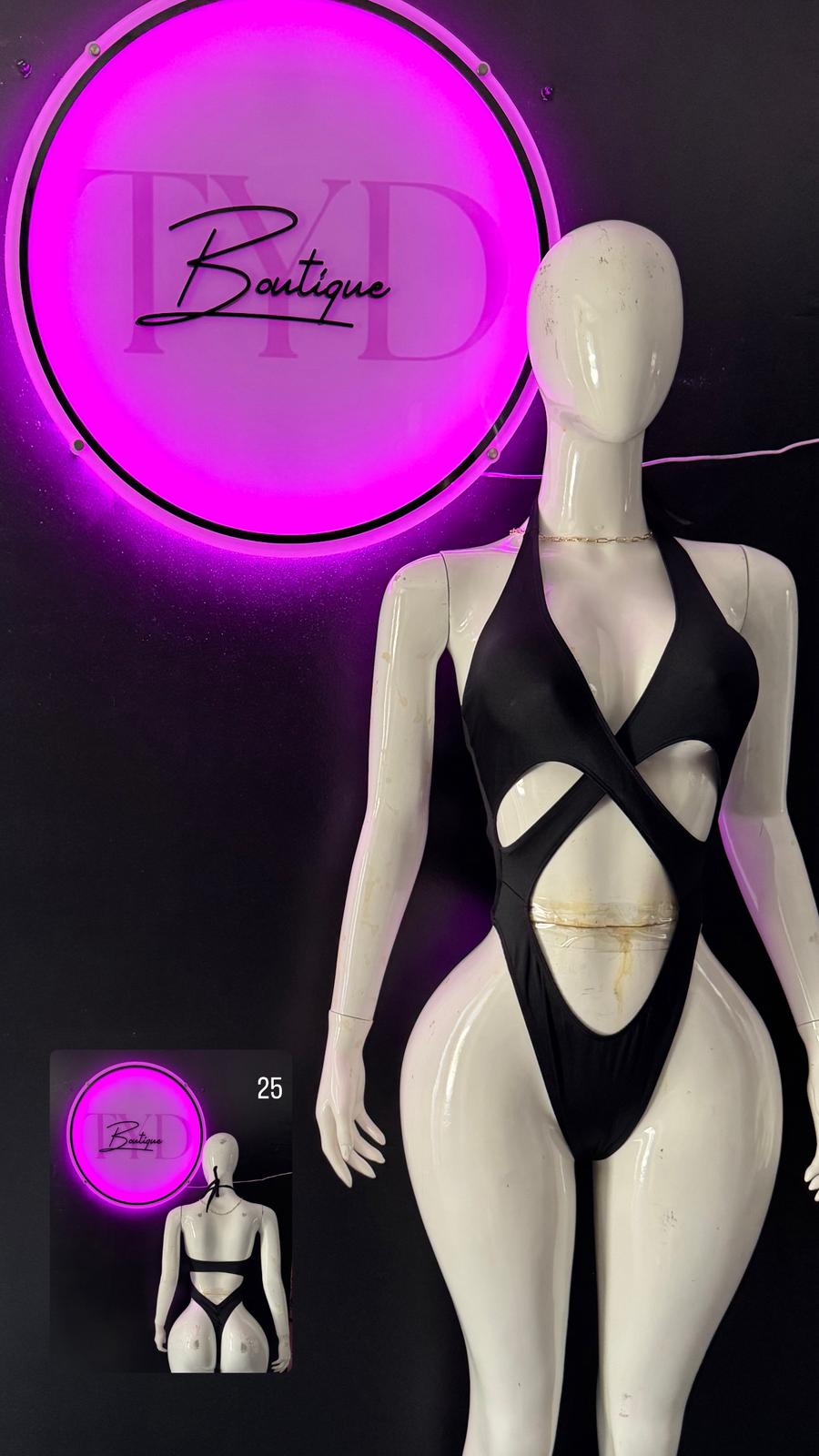 Talla Unica Negro #25
