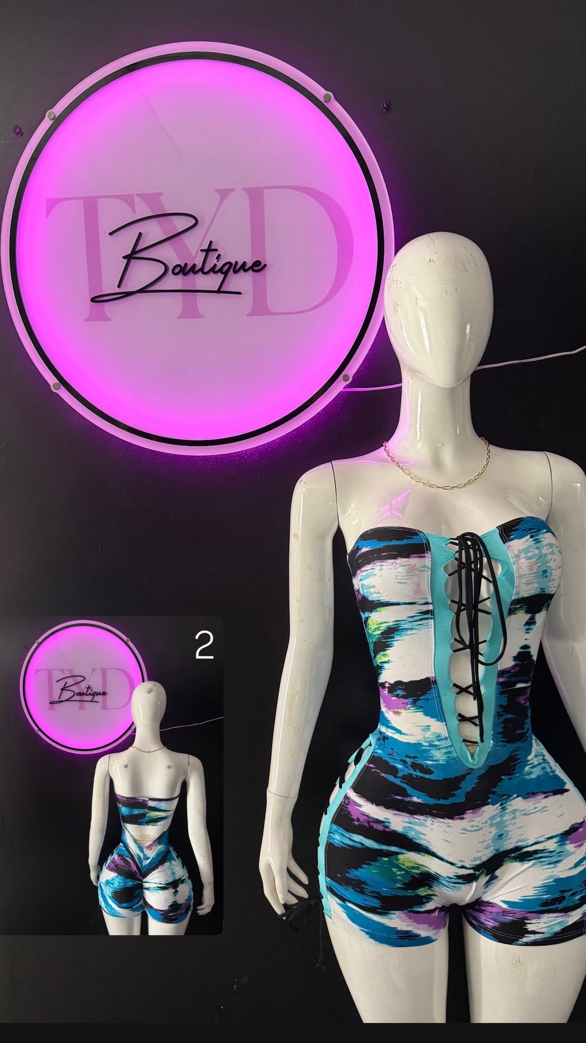Talla Unica Print 💙💜 #2