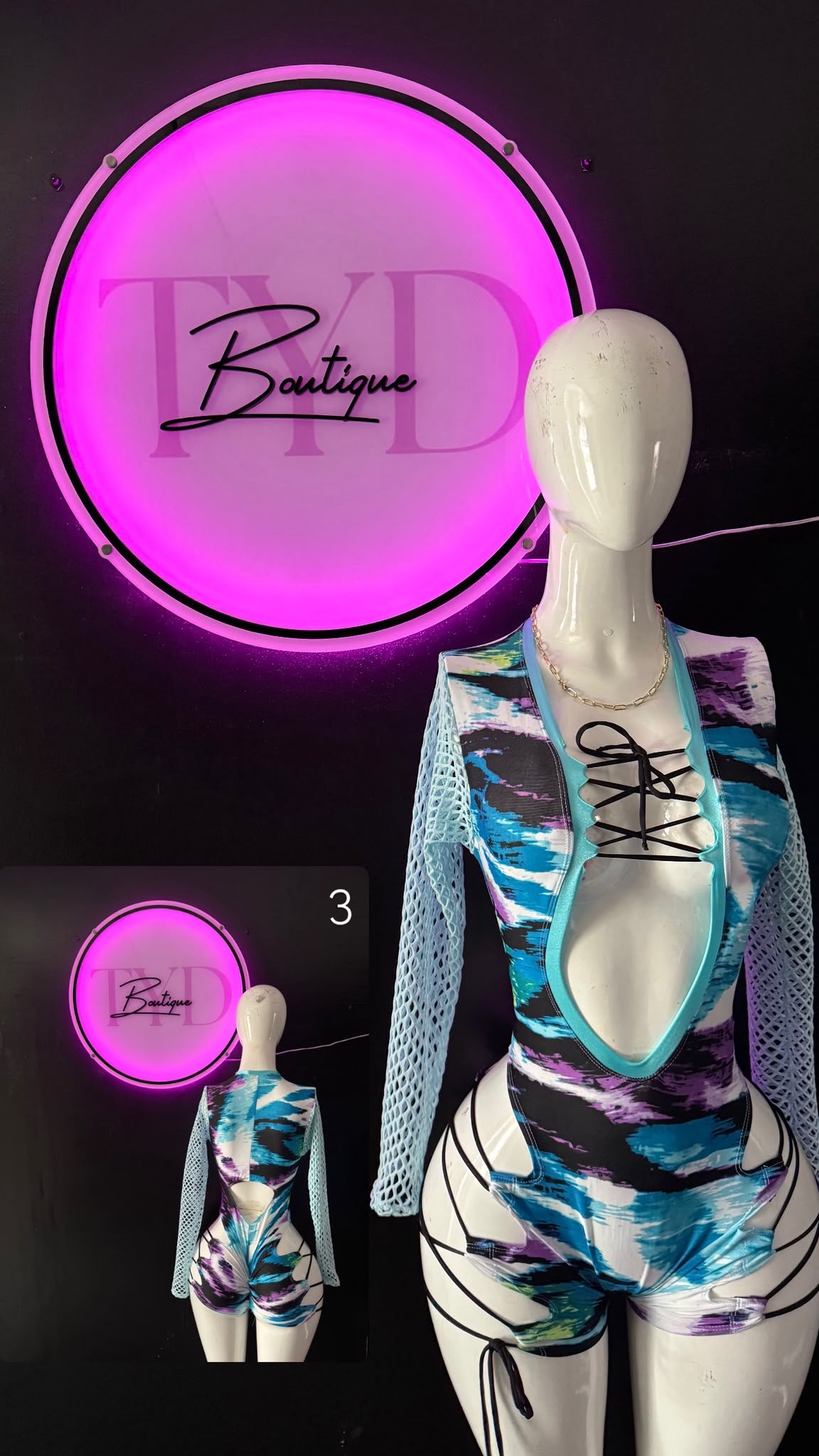 Talla Unica Print 💙💜 #3
