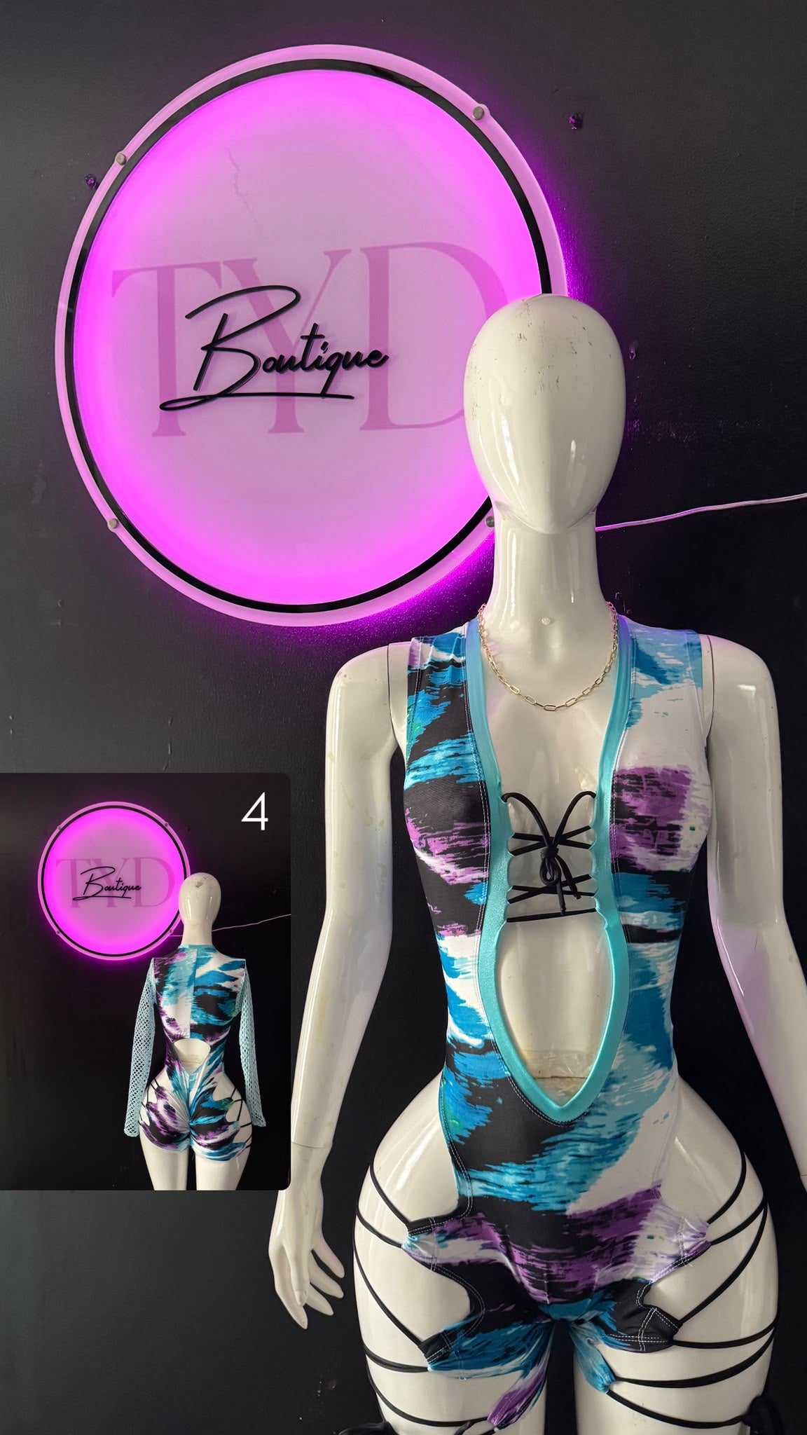 Talla Unica Print 💙💜 #4