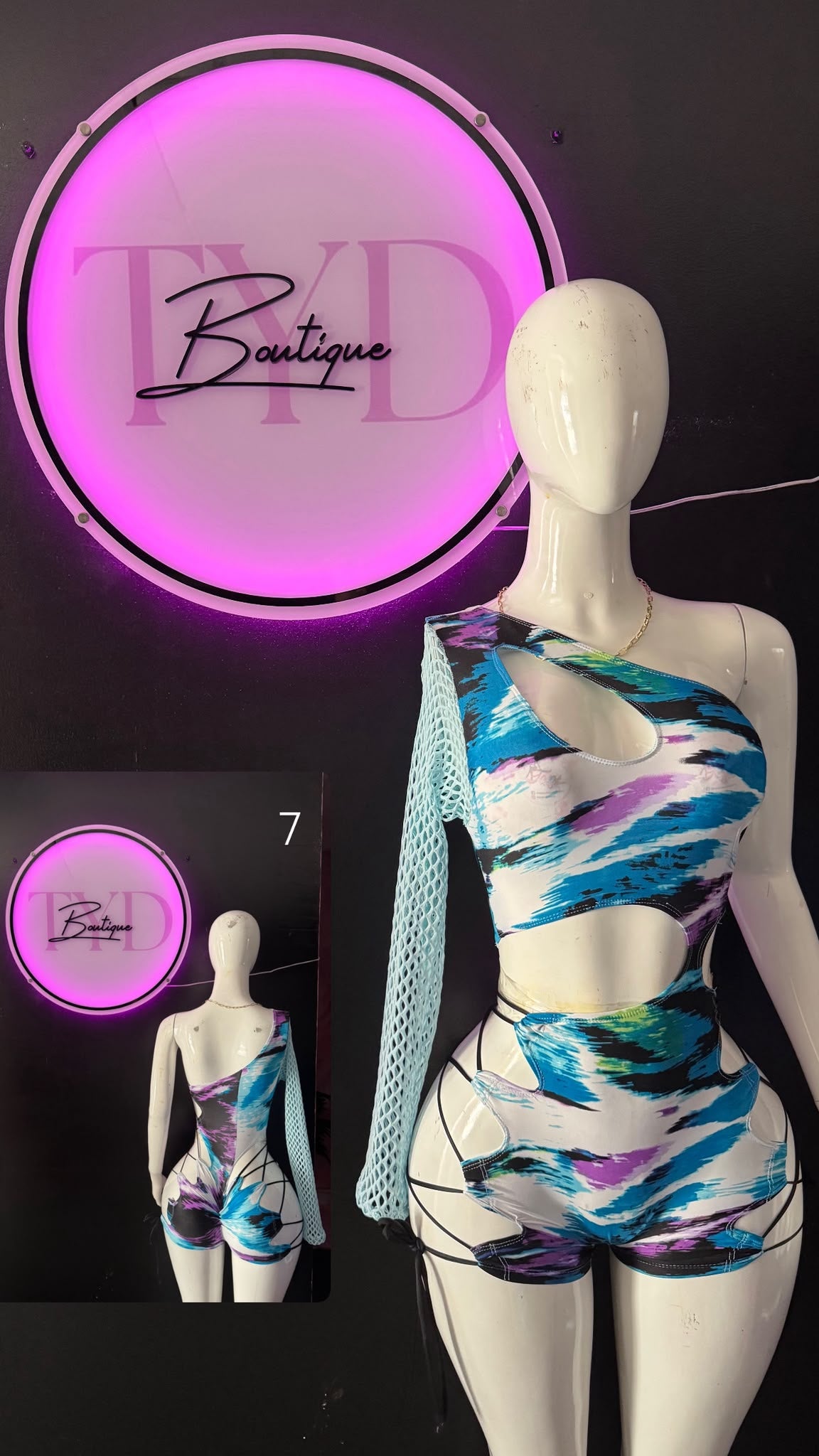 Talla Unica Print 💙💜 #7