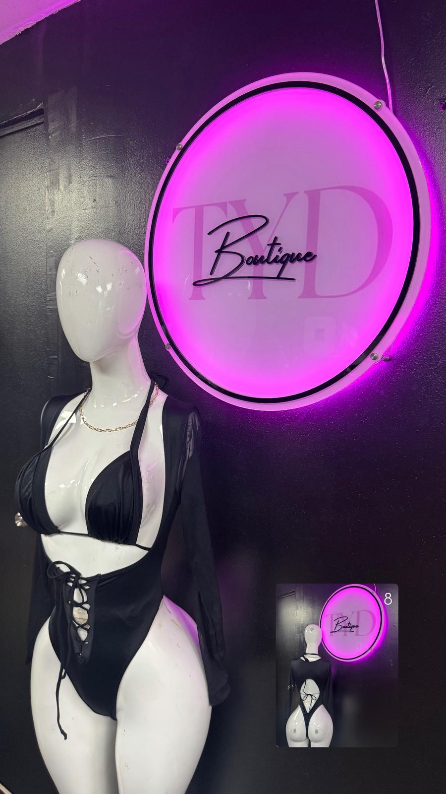 Talla Unica Negro #8
