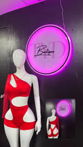 Talla Unica Rojo #9